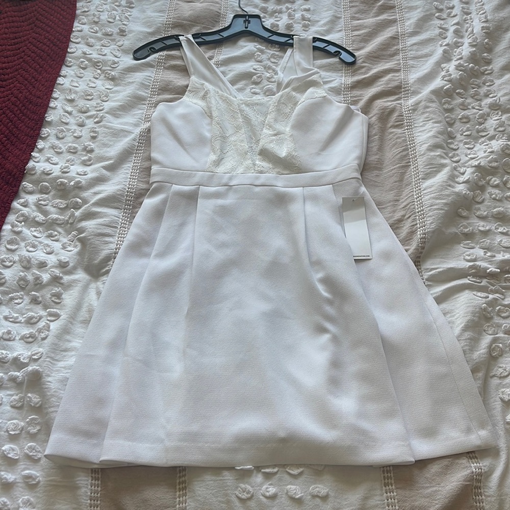 BCBGeneration White Dress